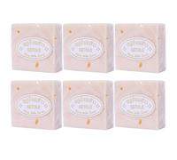 6 Pack Rice Milk Soap, Thai Handmade Rice Soap, Deep Cleansing And Moisturising Skin Whitening Soaps For Face & Body, Bath Supplies