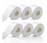 6 Pack Roller Replacement Filter Rolls, Compatible with Midsize & Fullsize | 100 μm Fine Particle Filtration, 82 FT Long and 99 g Per Roll, Easy Disposable Maintenance, Replacement Fleece Filter Roll