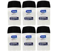 6-pack Sanex Men Skin Protect Dry Freshness Deodorant Stick 50ml