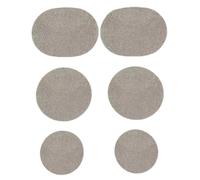 6-Pack Self-Adhesive Shoe Patches Fabric Repair Patches Easy to Apply Quick Repair Extended Life for Running Sneakers Hiking Boots Dance Shoes Hat Baby Clothes Jackets Costume Backpacks Luggage