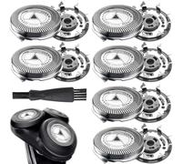 6 Pack SH30/50 Shaver Heads Replacement Compatible with Series 5000, 3000, 1000 Replacement Blades with Cleaning Brush, Wet Dry Shaver Accessories for AT8xx/AT7xx/PT8xx/PT7xx/S5xxx