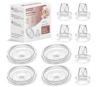6 Pack Silicone Duckbill Valve & 4 Pack Silicone Diaphragm Compatible with Momcozy S12Pro/S9Pro/S12/S9 Wearable Breastpump, momcozy Breast Pump Replacement Parts Breastfeeding Essential Accessories
