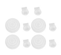 6 Pack Silicone Duckbill Valve and Diaphragm Breast Pump Replacement Parts for Wearable Models - Essential Breastfeeding Accessories for Nursing Mothers Comfort
