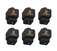 6 Pack Silicone Socks for Bamboo Lab H2D Hotend, Durable and High Temperature Silicone Cover, 3D Printer Accessories, Extruder Heater Block Protection Parts