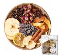 6 Pack Simmer Pot Potpourri, Simmer Pot Mix with 3 Botanical Varieties, Stovetop Simmering Potpourri Blends, Natural Ingredients Home Fragrance for Hostess Gifts & Housewarming (Lavender Lullaby)