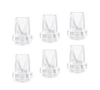 6-Pack Size 3 Duckbill Valves for Breast Pump, Fits eufy S1 Pro/S1/E10/E20 | Duck bill Valves, Wearable Breast Pump Replacement Accessories