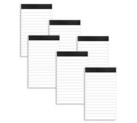 6 Pack Small Notepads Refills Memo Pads 3 x 5 Inch Lined Writing Note Pads