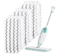 6 Pack Steam Mop Pads for Shark Steam Mop S1000 S1000A S1000C S1000WM S1001 | Compatible with Shark Steam Mops S1000, S100M01, M11, D01-Washable Microfiber Steam Mop Pads 0A, S1000C,