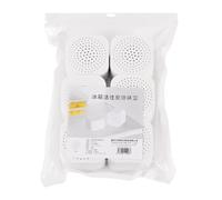 6 Pack Stick-On Refrigerator Deodorizer Boxes with Replaceable Activated Charcoal Fridge Case Absorber Pouch, Odor Reusable