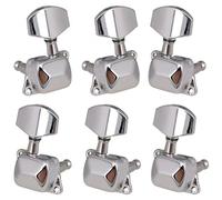 6-Pack String Tuning Peg Metal Durable And Exquisite Semi-Enclosed Button Tuners Guitar String Tuning Pins (Color : 4)