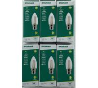 Sylvania Candle LED bulb E27 4.5W 827 clear