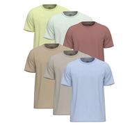 6 Pack T Shirts for Men UK 100% Cotton Tshirts |Pre-Shrunk Crew Neck Mens T Shirts Multipack