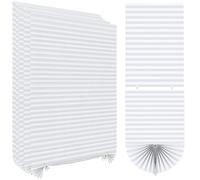 6 Pack Temporary Blackout Blinds,Stick On Blinds for Windows,No Drill,Self Adhesive,Adjustable,Easy to Cut,for Home Bedroom Bathroom Kitchen Windows,60x150CM