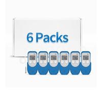 6-Pack ThermElc TE-03 ETH Temperature Humidity Recorder with External Probe, Mapping Kit, Auto PDF/CSV, MKT Calculation for Building Thermal Performance Monitoring & Environmental Diagnostics