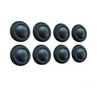 6-Pack Thumb Covers for PS4 for ps5 Gaming 6-Pack Thumb Covers(8pcs) | Soft for tpu material, -etched texture, non-slip for surface, fits for ps5/ for ps4/Edge, black color set