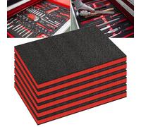 6 Pack Tool Box Foam Inserts for Cases,18 x 12 x1.5 Inch Tool Box Liner Foams Sheets Polyethylene,Toolbox Organizer and Storage Tool Shadow