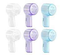 6 Pack Toothbrush Head Cover Compatible with Oral B iO Brush Heads, Electric Toothbrush Covers Head Cap for iO5 iO7 iO8 iO9 EB17 Pro3 P4000, Multi-Coloured Dustproof Protective Caps