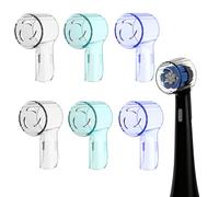 6 Pack Toothbrush Head Covers for Oral B iO Brush Heads, Electric Toothbrush Protective Case Dustproof Cover Cap for Oral-B iO Series iO4/iO5/iO6/iO7/iO8/iO9 Pro 3 Genius Smart 6 for Travel Family