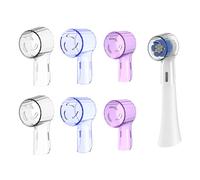 6-Pack Toothbrush Head Covers for Oral-B iO Series iO5, iO7, iO8, iO9, EB17, PRO 3, P4000 - Dustproof Protective Caps for Travel & Home Use