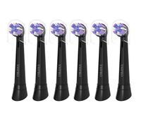 6 Pack Toothbrush Heads for Oral B iO 10 9 8 7 6 5 4 3 Series Electric Toothbrush, Replacement Head, Tooth Brush Heads, Black