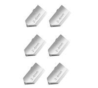6 Pack Tungsten Carbide Glass Cutting Heads, 2-6mm Wide Range Lightweight Spares, Universal Fit for Pistol & Pencil Grip Cutters, Precision Tool for Glazing & Stained Glass Craft