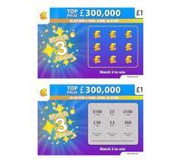 6 Pack Twin Pregnancy Announcement Scratch Off Cards | Baby Announcement Ideas Fake Lottery Scratchers Replicas | Surprise Grandma or Big Sister Card | Grandad To Be or Big Sister To Be - Six PCS
