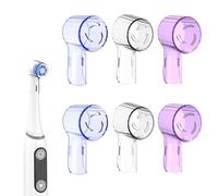 6 Pack Universal Toothbrush Head Covers, Compatible with Oral-B iO, PRO 3, Smart Series - BPA-Free Dust Protection Caps, 2-Second Snap-On Design for Travel