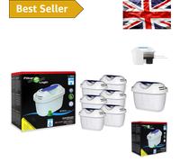 6 Pack Universal Water Filter Cartridges Compatible with Brita Maxtra Series