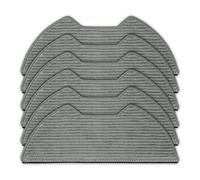 (6 Pack) UR2650WS Replacement Mop Pads Compatible with Shark Matrix Plus 2-in-1 Robot Vacuum Cleaner, Mopping Pads, Refill Accessories, Washable Mop Cloths