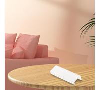 6 Pack Vinyl Record Shelf Wall Mount, 4 Inch Clear Acrylic Album Holder for LP Display, Floating Storage Rack for Home Cafe Music Room Decor