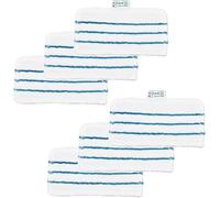 6-Pack Washable Microfibre Steam Mop Pads - Perfect Replacement for Beldray BEL01097 Steam Cleaner