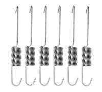 6 Pack Washer Suspension Springs, 12002773 Drum Springs Metal Washing Machine Replacement Compatible with KitchenAid and More
