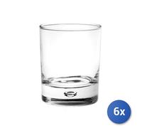 6 Pack Water Glasses Pasabahce Centra Glass Model, 25 lear