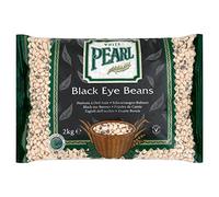 ( 6 Pack) White Pearl Black Eye Beans - 2Kg