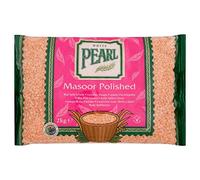 ( 6 Pack) White Pearl Masoor Polished - 2Kg