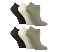 6 Pack Womens Diabetic Trainer Socks | Extra Wide Socks for Swollen Feet