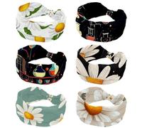 6 Pack Women's Headbands Colorful vector illustration of abstract (3) Headbands for Women Workout Yoga Exercise Hairbands Non Slip Headband Fashion Hair Bands