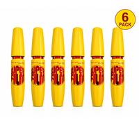 6 Pack X Maybelline The Magnum Volum Express Super Film Mascara With Collagen