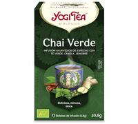 (6 PACK) - Yogi Tea - Green Chai | 17 Bag | 6 PACK BUNDLE
