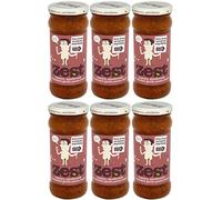 (6 PACK) - Zest - Tom Mushroom Garlic Pasta Sauce | 340g | 6 PACK BUNDLE