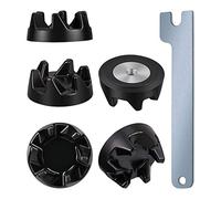 6 Packs 9704230 Blender Coupler Blender Coupling Replacment Parts with 1 Wrench Compatible for Kitchen Aid WP9704230VP WP9704230
