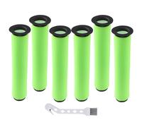 6 Packs Filter Replacement for Gtech Air Ram K9 MK2, Filters for Gtech Spares, Compatible with G tech AirRam MK2 Cordless Stick Vacuum Cleaner Filters