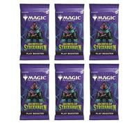 6 Packs Magic The Gathering Play Booster Pack Lot MTG Secrets of Strixhaven