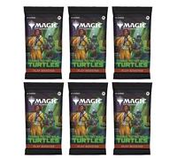 6 Packs Magic The Gathering Play Booster Pack Lot MTG Teenage Mutant Ninja Turtles