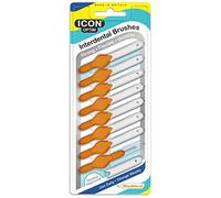 6 packs of super value, less distortion & more hygienic orange interdental brushes, 0.45mm. 48 brushes in total.