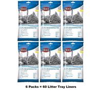 Trixie Simple'n'Clean Bags for Cat Litter Trays Box Disposable, Large, 10 Liners