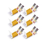 6 Packs PH 1-14 Test Indicator, PH Test Strips, Litmus Paper for Urine, Saliva, Water, Pool, Aquarium, Soil & Hydroponics(480 Strips)