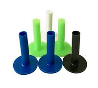 6 Packs Rubber Golf Tee Holder for Driving Range Practice 83mm | Durable rubber tees,6 pieces,for course or range,hard or frozen ground,indoor/outdoor,heights 54-83mm,bottom 55mm