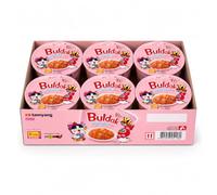 6 Packs Samyang Buldak Carbonara Ramen - 125g XL Cup Noodles