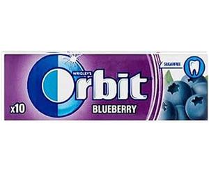 6 Packs Wrigley's Orbit Blueberry Sugar Free Chewing Gum Helps keep Teeth Clean And Mouth Fresh
